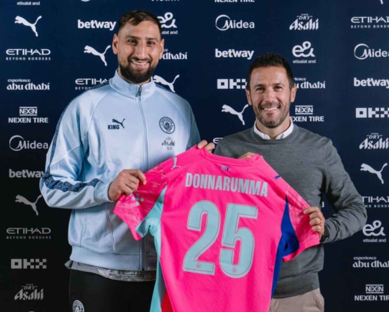 多纳鲁马的, 他更新社媒, 曼城官宣多